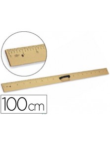 Regla para encerado faibo de plastico imitacion madera 100 cm