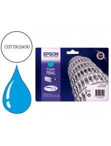Ink-jet epson 79xl wf 4630  4640  5110 -5190  5620  5690 cian - 2.000 pag-