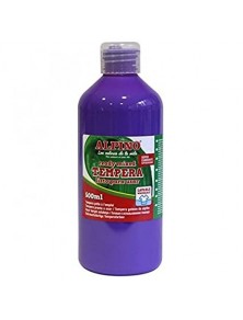 Tempera lavable 500 ml color violeta Alpino