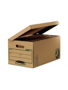 Cajon fellowes carton reciclado para almacenamiento de archivadores capacidad 6 cajas de archivo 80 mm