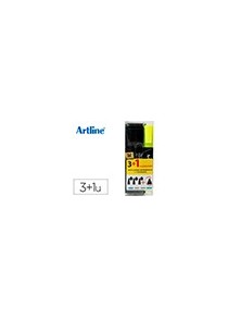 Rotulador artline comic pen calibrado micrometrico negro bolsa de 3 uds 0,2 0,4 0,8  permanente 853