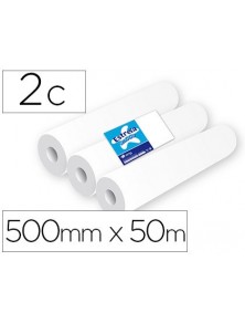 Rollo papel para camillas amoos 2 capas 67 servicios 500 mm x 50 m