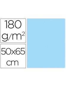 Cartulina liderpapel 50x65 cm 180gm2 azul paquete de 25