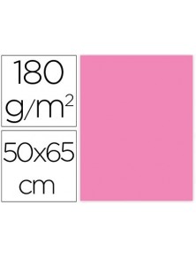 Cartulina liderpapel 50x65 cm 180gm2 rosa paquete de 25