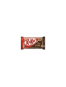 Kit kat nestle dark 70 cacao paquete de 4 barritas 41,5 gr