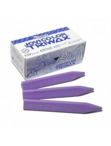 Lapices de cera color - estuche  12 unidades color lila jovicolor triwax