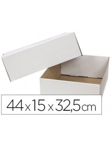 Caja de envio con tapa y fondo 430x320x150 mm