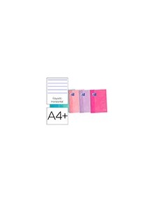 Cuaderno espiral oxford ebook 5 tapa extradura din a4 120 h horizontal colores surtidos touch