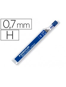 Minas staedtler mars micro grafito 0,7 mm h tubo con 12 unidades