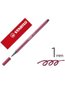 Rotulador stabilo acuarelable pen 68 purpura 1 mm