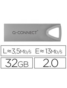 Memoria usb q-connect flash premium 32 gb 2.0