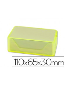 Caja para tarjetas de visitas liderpapel 110x65x30 mm