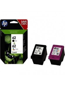 Hewlett Packard Hp Cartucho Pack Negro Y Tricolor Nº 62 Para Deskjet Hp Envy 5604