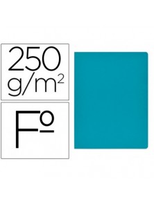 Subcarpeta cartulina gio simple intenso folio azul 250gm2