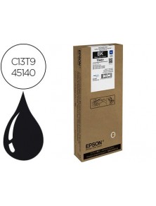 Epson Cartucho Inyeccion Tinta Negro Para Wf-C5Xxx Series 5000 Pag