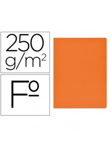 Subcarpeta cartulina gio simple intenso folio naranja 250gm2