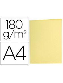 Subcarpeta liderpapel a4 amarillo pastel 180gm2