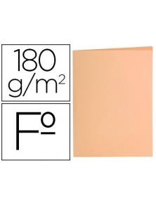 Subcarpeta liderpapel folio naranja pastel 180gm2
