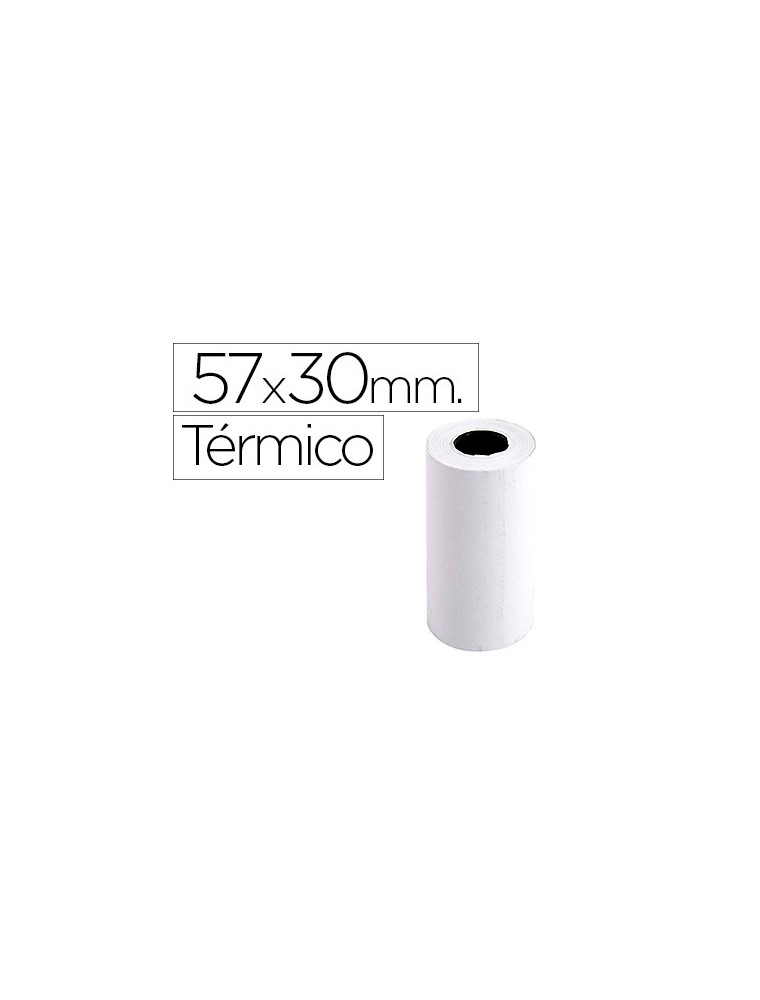 Rollo sumadora exacompta termico 57 mm x 30 mm 55 gm2 sin bisfenol a