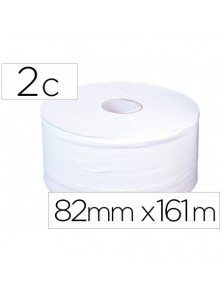 Papel higienico jumbo 2c blanco-mandril de 62,5 mm -para dispensador 325