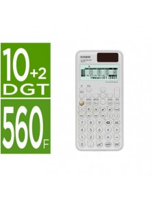 Calculadora casio fx-991spx ii classwizz cientifica 576 funciones 9 memorias 15102 digitos codigo qr con tapa