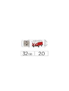 Memoria usb techonetech flash drive 32 gb 2.0 camper van-van
