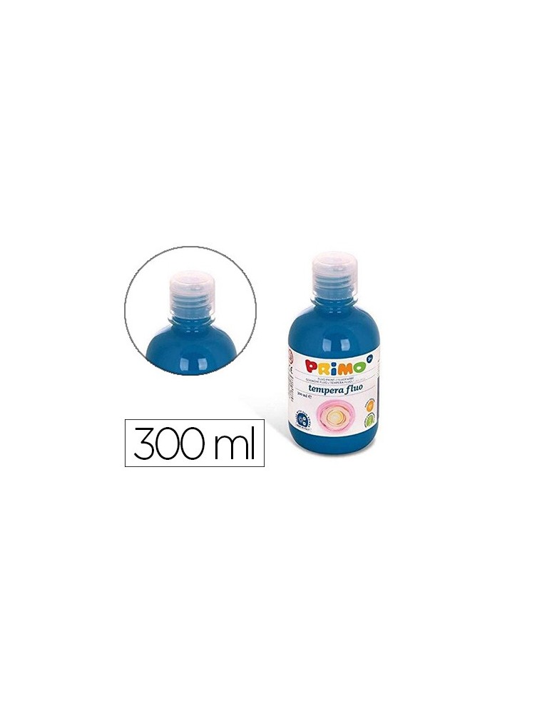 Tempera liquida primo escolar 300 ml azul marino fluorescente