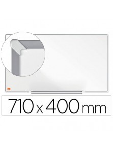Pizarra blanca nobo ip pro 32 lacada magnetica 710x400 mm