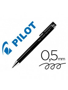 Boligrafo pilot synergy point retractil sujecion de caucho tinta gel 0,5 mm negro