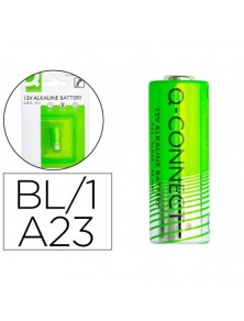 Pila q-connect alcalina ag23 6lr23 12v blister de 1 unidad