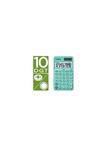 Calculadora casio sl-310uc-gn bolsillo 10 digitos tax - tecla color verde