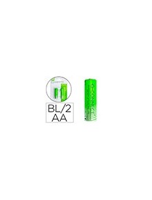 Pila q-connect alcalina aa recargable blister de 2 unidades