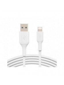 Cable belkin caa001bt1mwh lightning a usb-a boost charge longitud 1 m color blanco