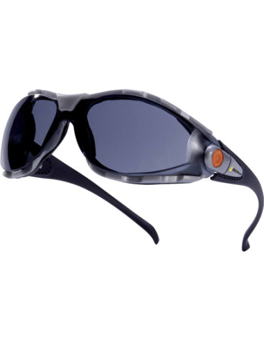 Gafas deltaplus de proteccion ajustable pacaya smoke policarbonato ahumado