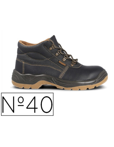 Bota de seguridad paredes s3 negro talla 40