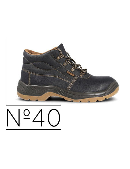 Bota de seguridad paredes s3 negro talla 40