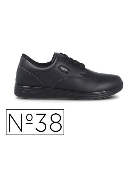 Zapato de seguridad paredes ocupacional hydra negro talla 38