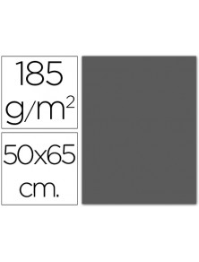 Cartulina guarro gris plomo -50x65 cm -185 gr