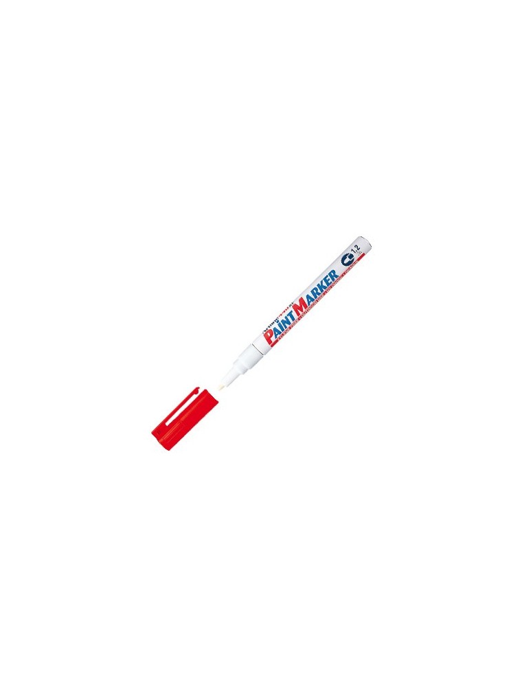 Rotulador artline marcador permanente ek-440 xf rojo -punta redonda 1.2 mm -metal caucho y plastico