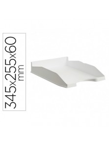 Bandeja sobremesa archivo 2000 ecogreen plastico 100 reciclado apilable formatos din a4 y folio color blanco