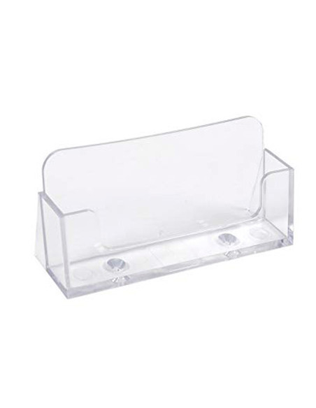 Portatarjetas de visita exacompta metacrilato cristal 34x102x47 mm