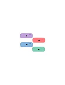 Bolso escolar portatodo antartik silicona rectangular colores surtidos pastel