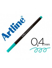 Rotulador artline supreme epfs200 fine liner punta de fibra turquesa claro 0,4 mm