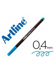 Rotulador artline supreme epfs200 fine liner punta de fibra azul celeste 0,4 mm