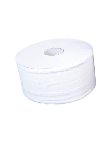 Papel higienico jumbo 2 capas blanco mandril de 60 mm para dispensador 325