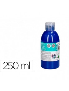Pintura acrilica liderpapel bote de 250 ml azul ultramar