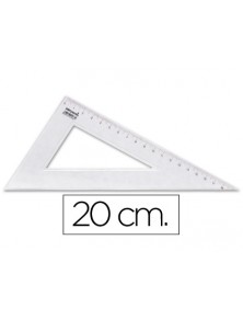 Cartabon liderpapel 20 cm plastico cristal