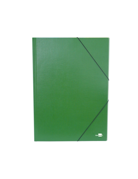 Carpeta planos liderpapel a3 carton gofrado n 12 verde