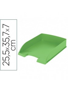 Bandeja sobremesa plastico leitz recycle verde 255x357x70 mm