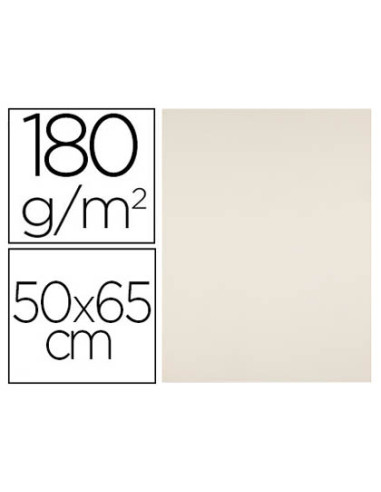 Cartulina liderpapel 50x65 cm 180g/m2 crema